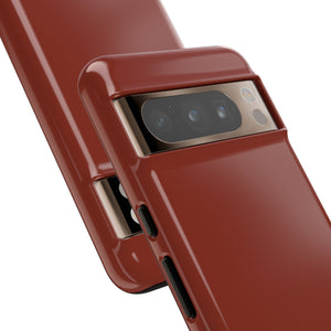 Burnt Umber - Protective Phone Case