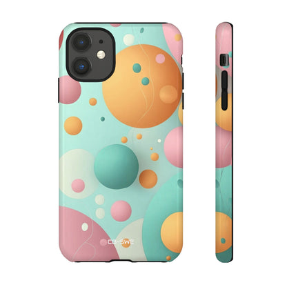 Whimsical Circular Dance - iPhone Case