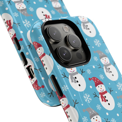Snowman Parade iPhone 14 Pro Case - Tough+