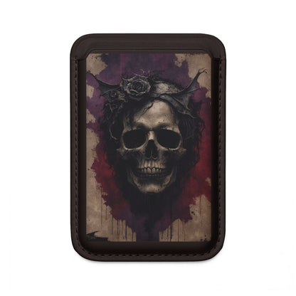 Skull Thorn Crown Wallet – MagSafe Ready