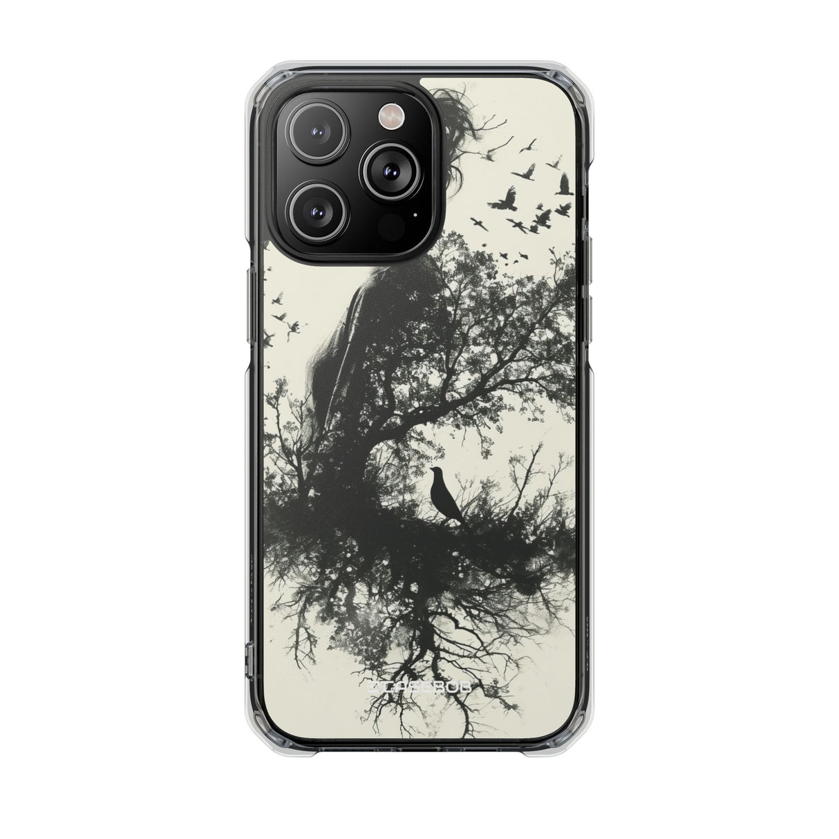 Branches of Serendipity - Phone Case for iPhone (Clear Impact - Magnetic)