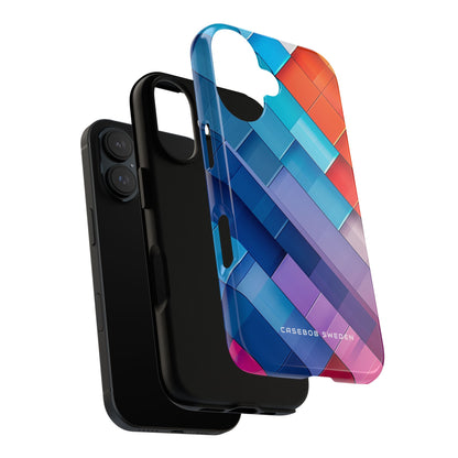 Vibrant GeoFlow iPhone 16 - Tough Phone Case