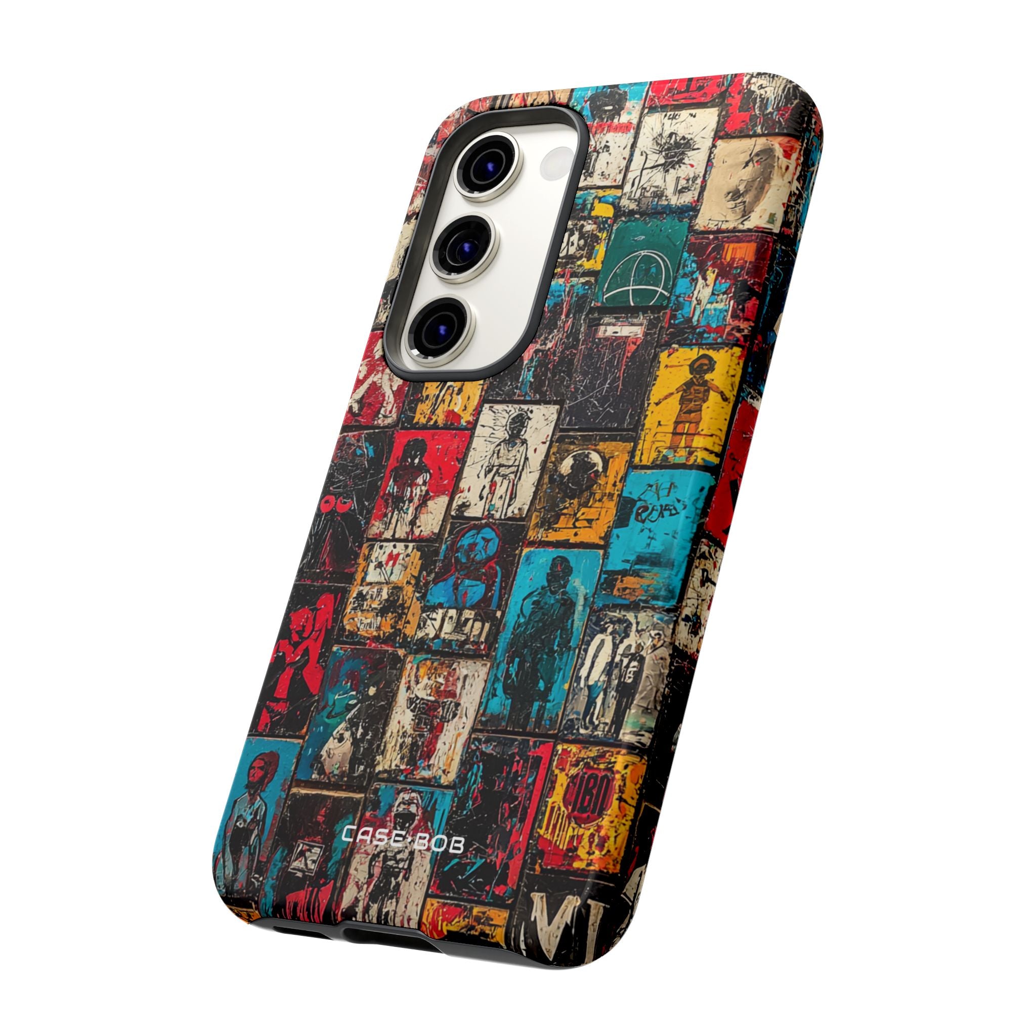 Figured Grid Samsung S23 Case - Tough