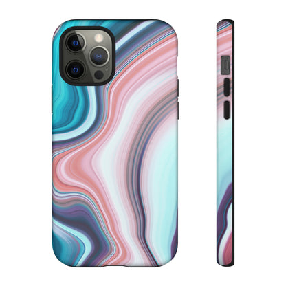 Pink Swirls - Protective Phone Case