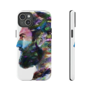 Watercolor Portrait - Protective Phone Case