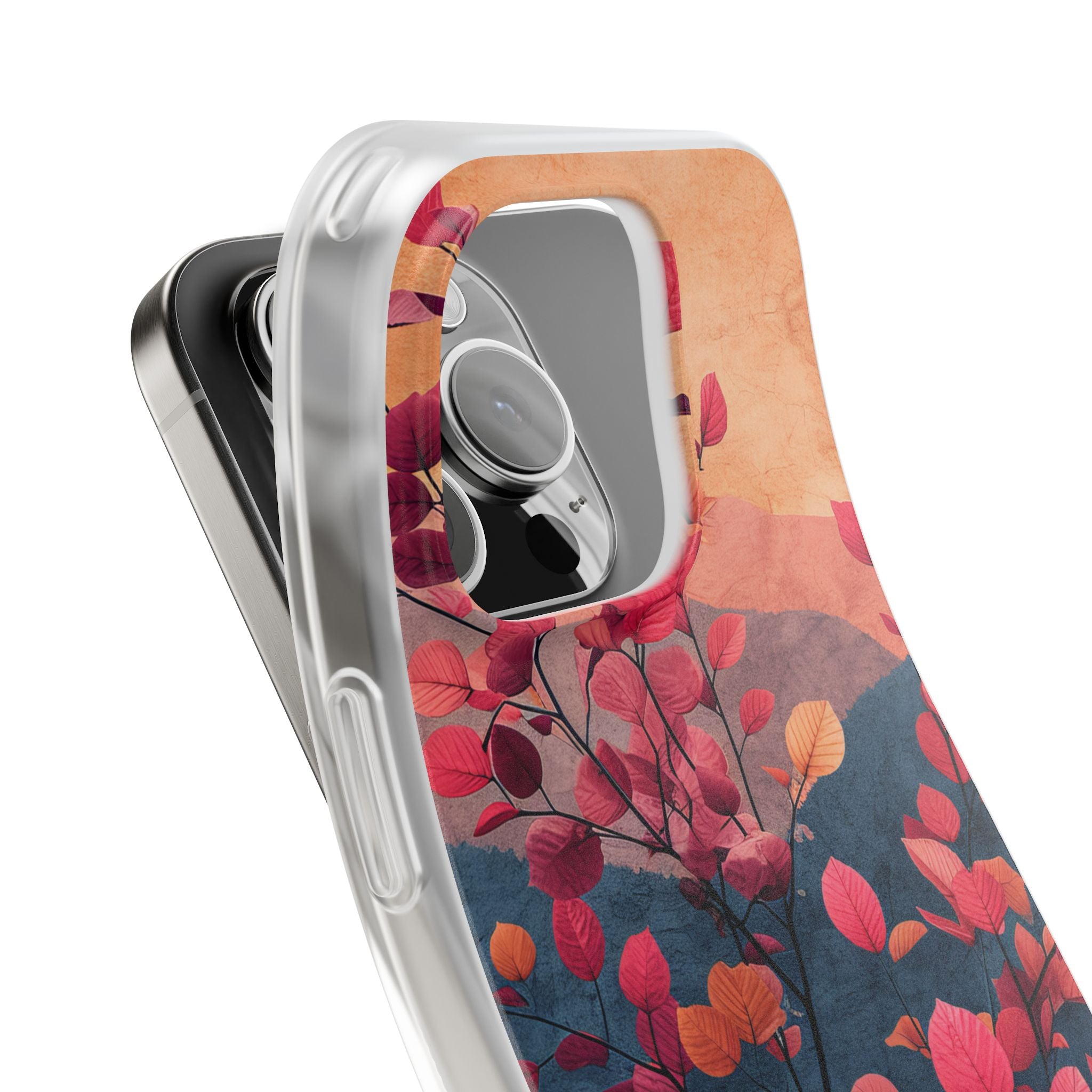 Autumn Tree Harmony - Flexi iPhone 16 Phone Case