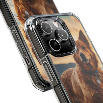 Golden Dog Plays iPhone Case - Impact