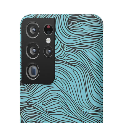 Wavy Serenity | Slim Phone Case for Samsung