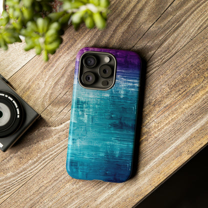 AI Fusion: Metallic Gradient - Protective Phone Case