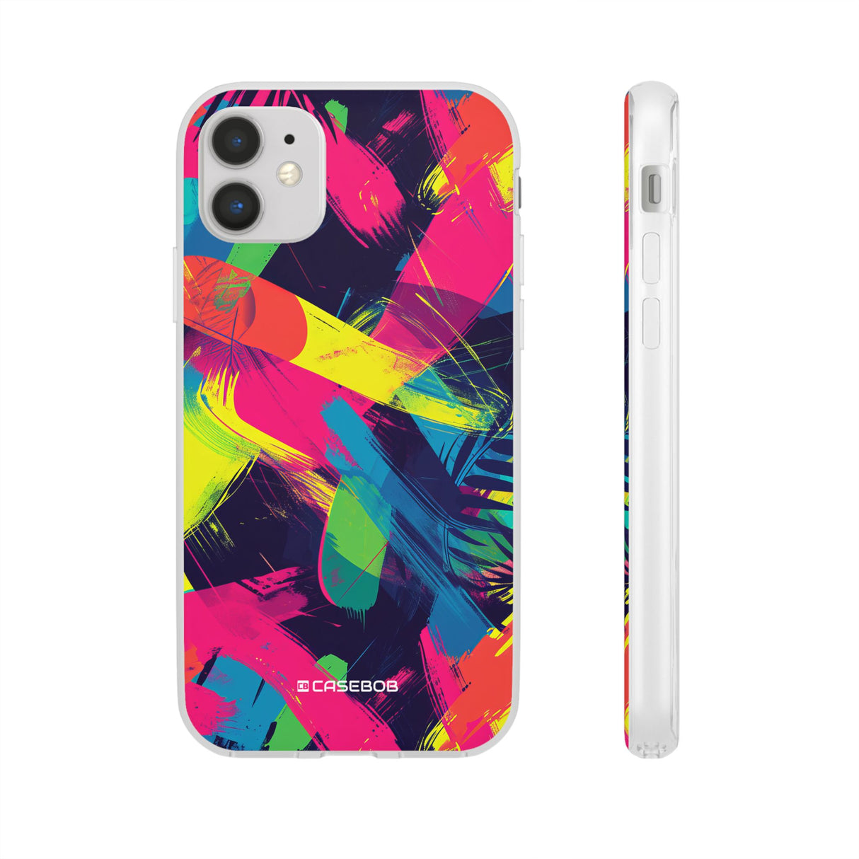 Pantone Neon Patterns | Phone Case for iPhone (Flexible Case)