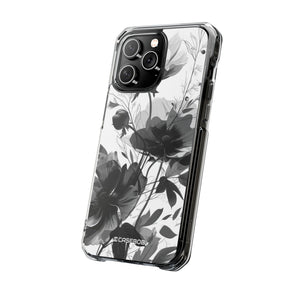 Botanical Elegance - Phone Case for iPhone (Clear Impact - Magnetic)