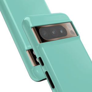 Middle Blue Green | Phone Case for Google Pixel (Protective Case)