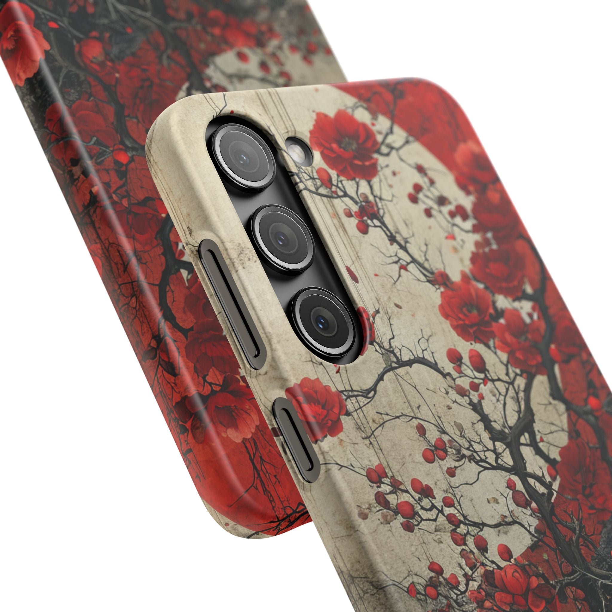 Zen Blossoms in Moonlight Samsung S23 - Slim Phone Case