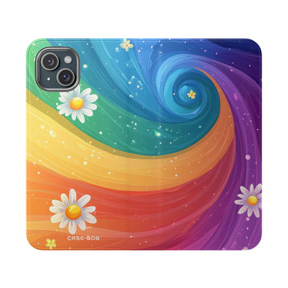 Celestial Vortex - iPhone 15 Plus Case - Wallet