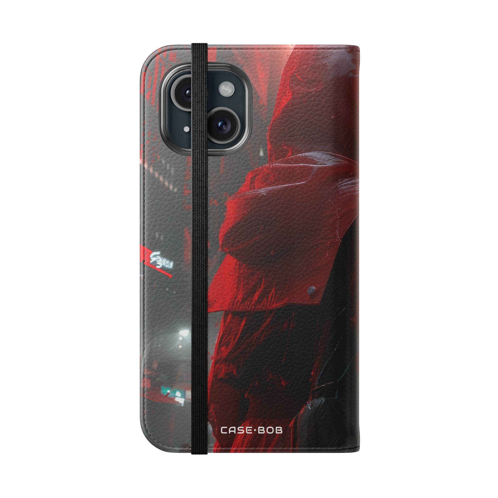 Rode Hood Eclipse - iPhone 15 Case - Portemonnee