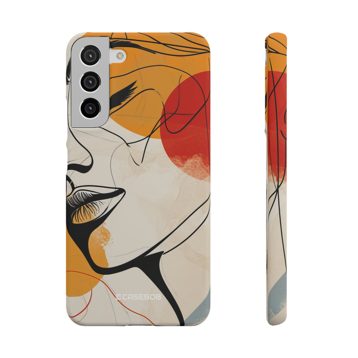 Contemplative Warmth | Slim Phone Case for Samsung