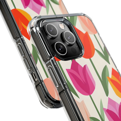 Vibrant Tulip Array iPhone Case - Impact