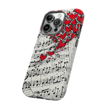 Lyric Harmony Serenade - Protective Phone Case