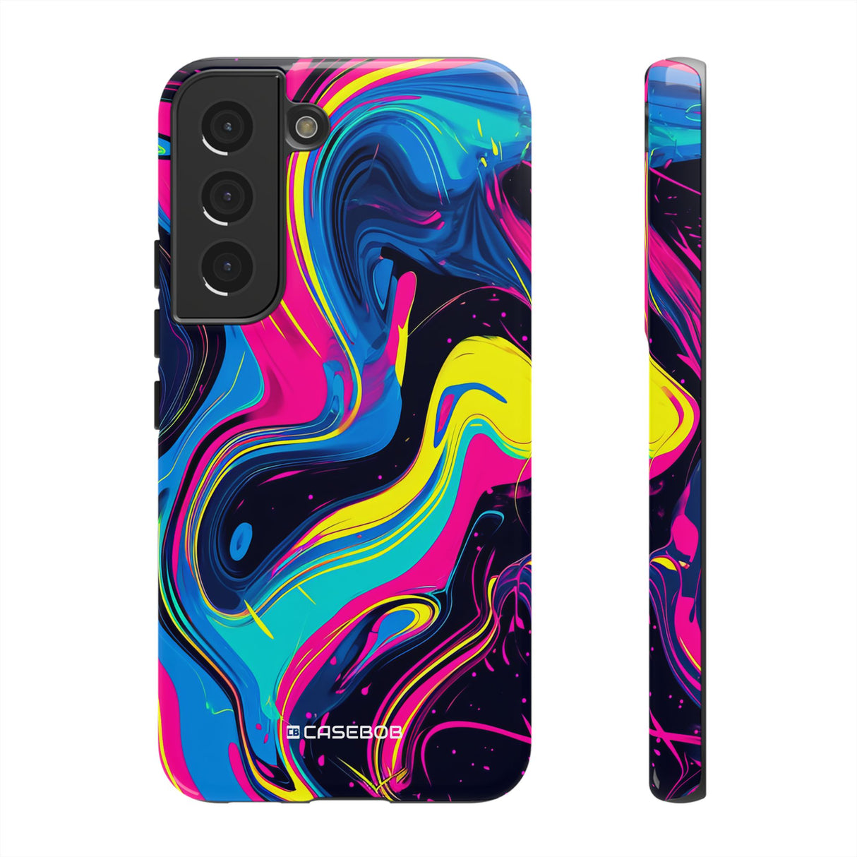 Pantone Neon Patterns | Phone Case for Samsung (Protective Case)