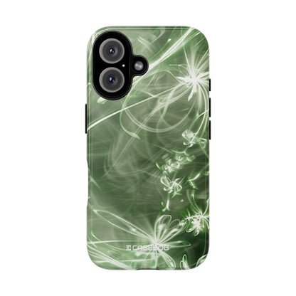 Ethereal Green Flow Art - for iPhone 16