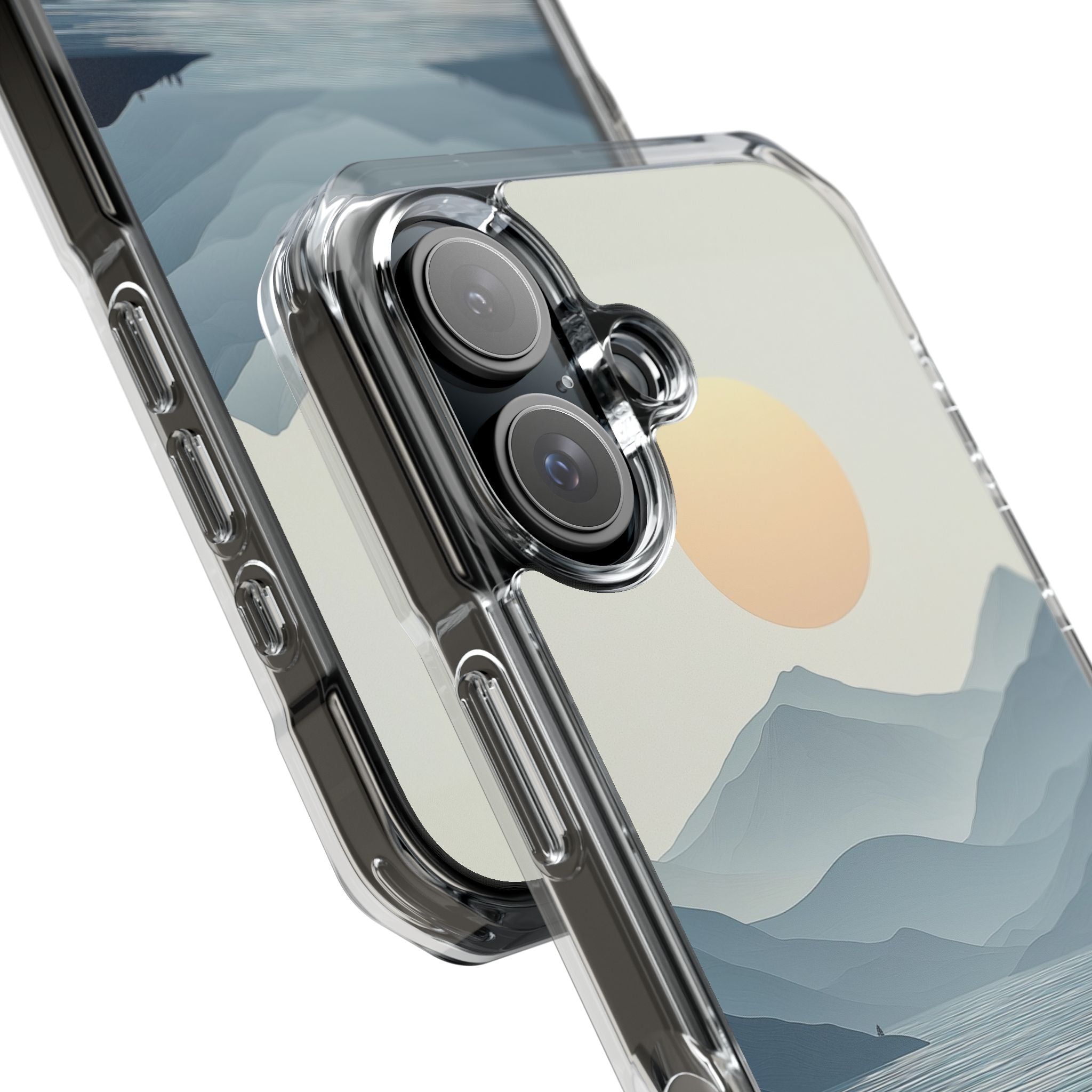 Gentle Waves Reflect iPhone Case - Impact