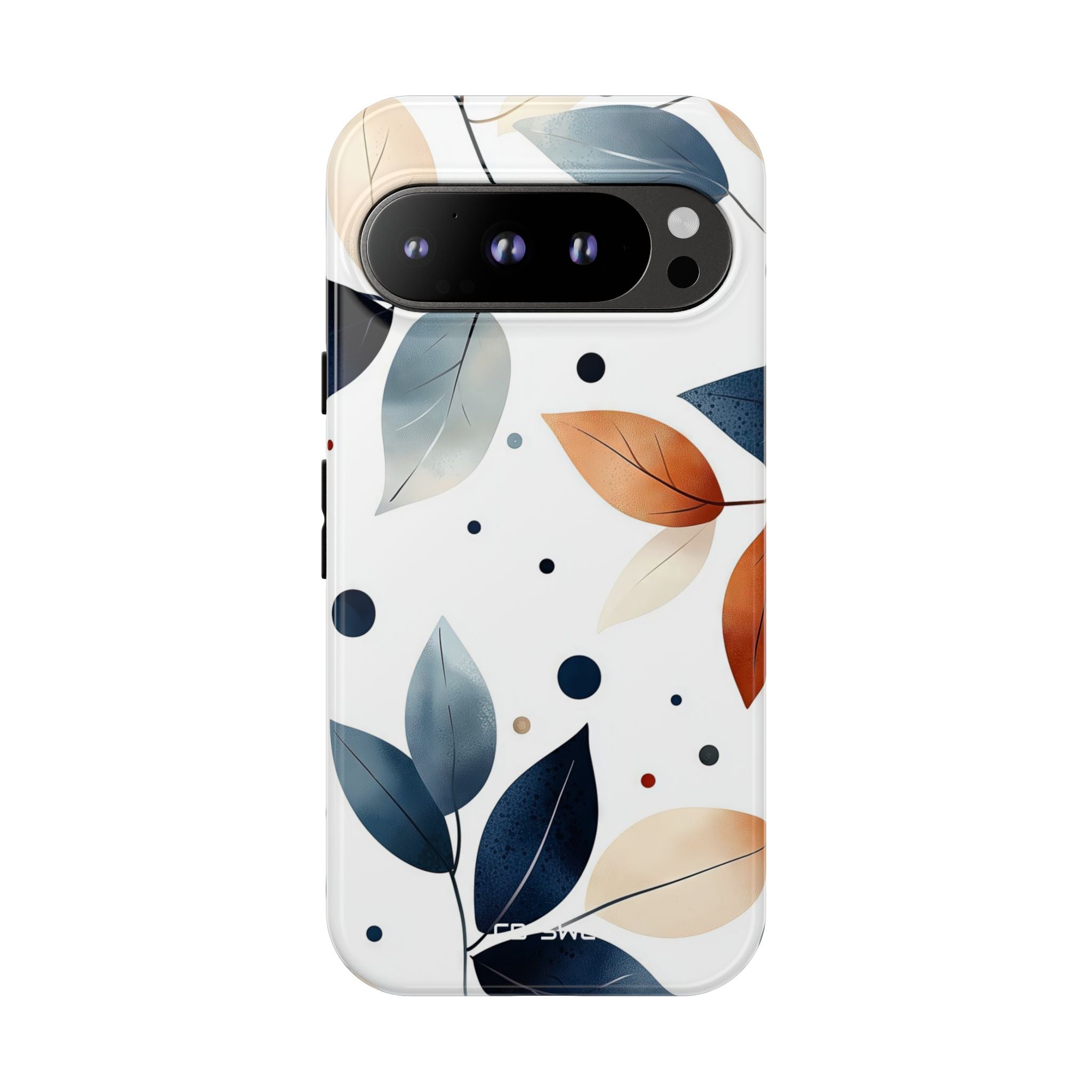 Leaves And Circles - Google Pixel Case