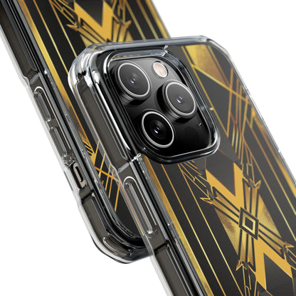 Golden Deco Symphony iPhone 14 - Impact Clear+