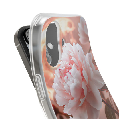 Peony Moonlight iPhone 16 Case - Soft