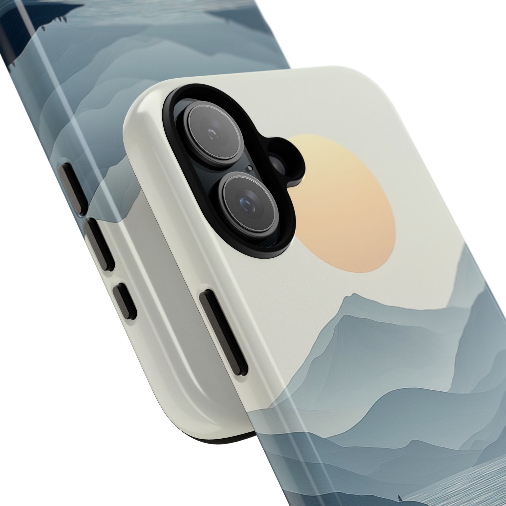 Orange Sunscape iPhone 16 Plus Case - Tough