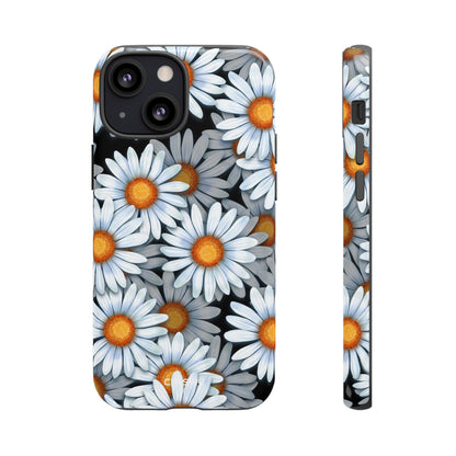 Daisies In Contrast - iPhone Case