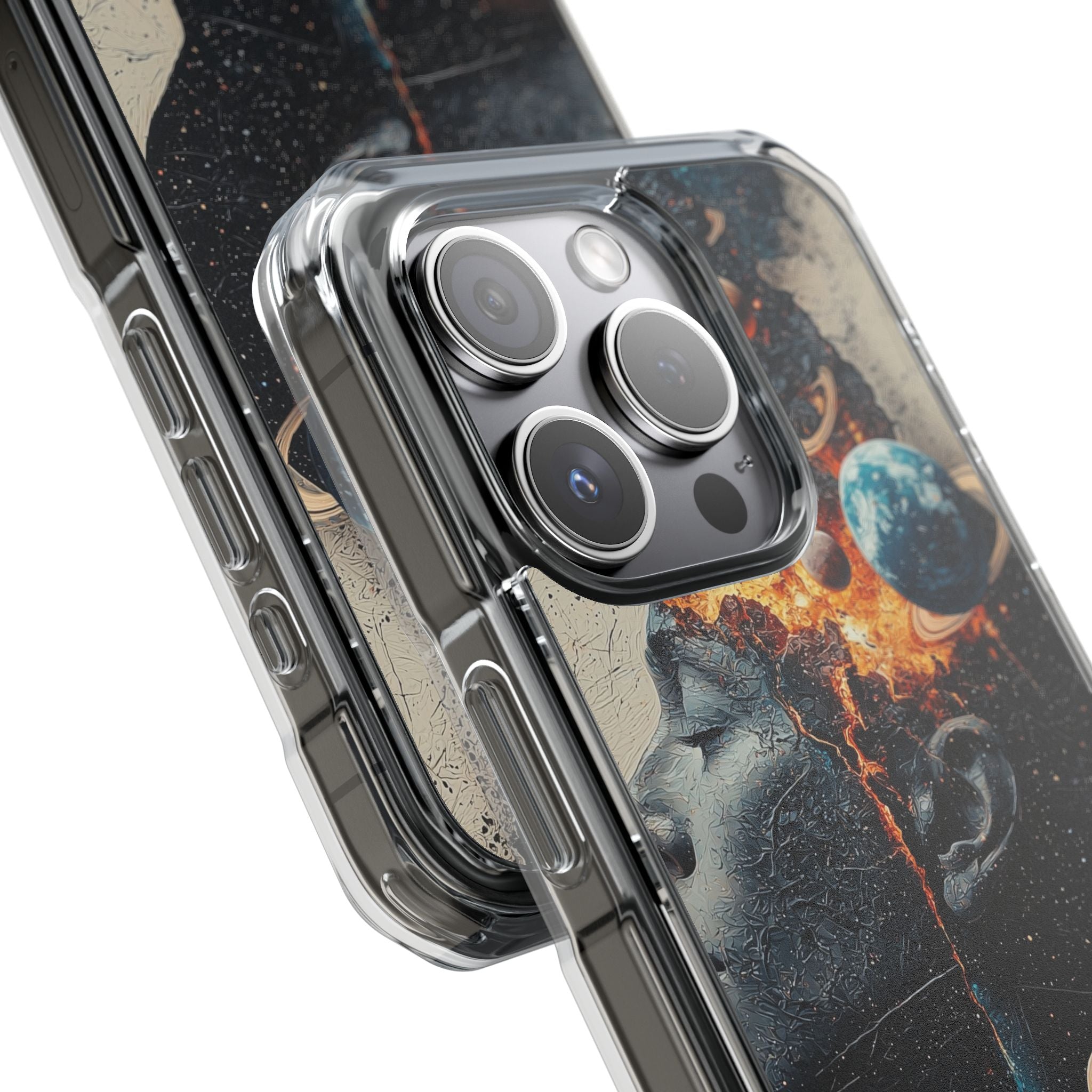 Cosmic Mind Erupts iPhone Case - Impact