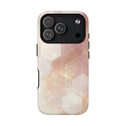 Honeycomb Glow iPhone 17 Pro Case - Tough+