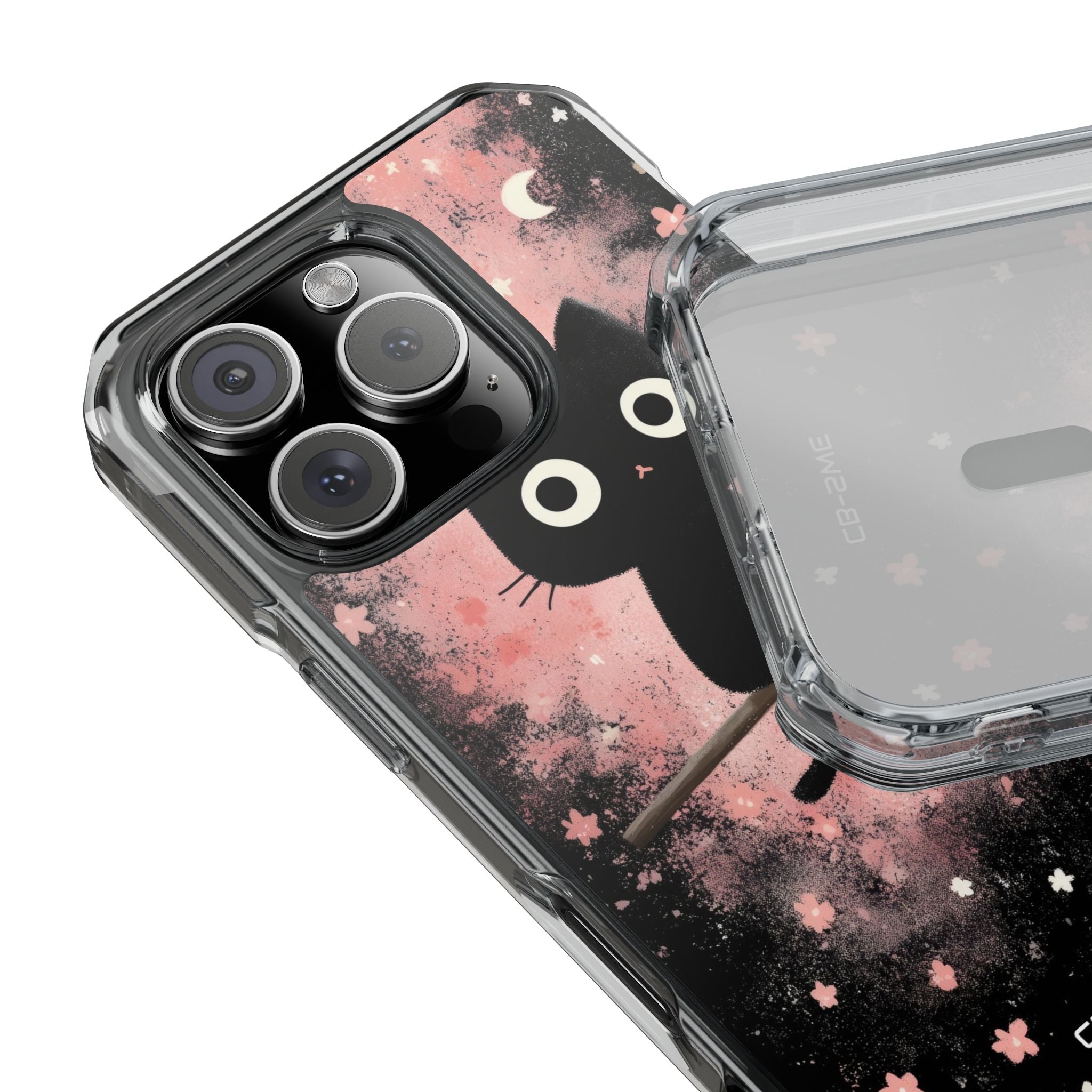 Whimsical Cat Soars iPhone Case - Impact