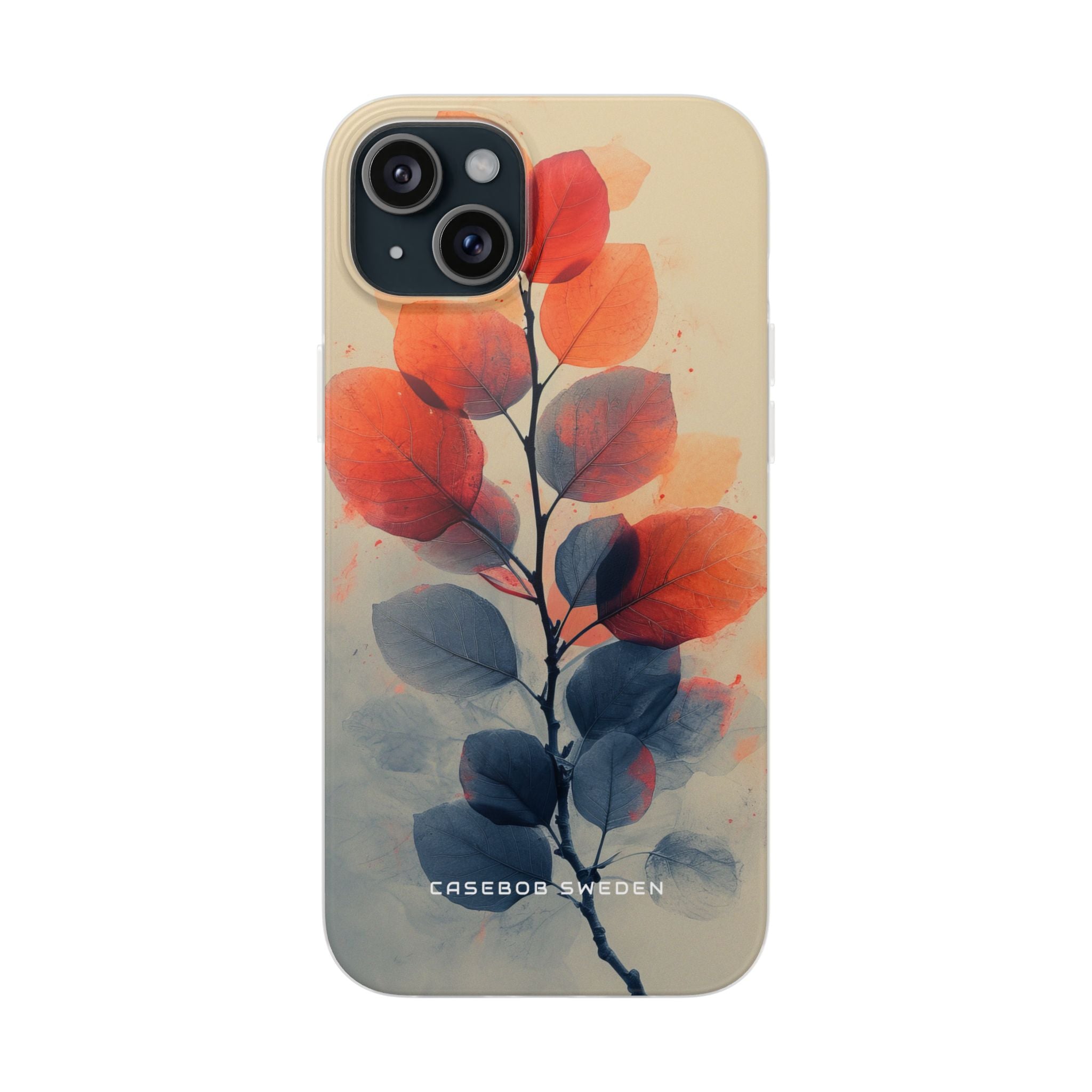 Ethereal Leaf Harmony iPhone 15 - Flexi Phone Case