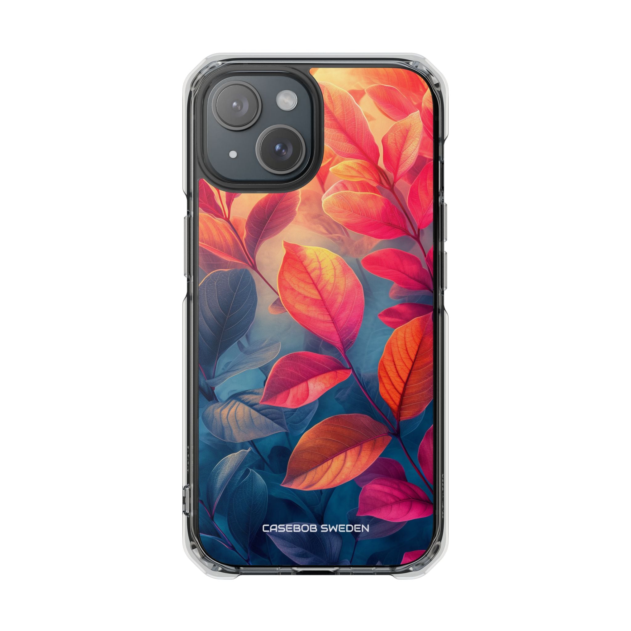 Red Blue Nature - Clear Impact iPhone 15 Phone Case