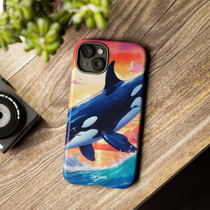 Orca Leaps Joyfully - iPhone Case