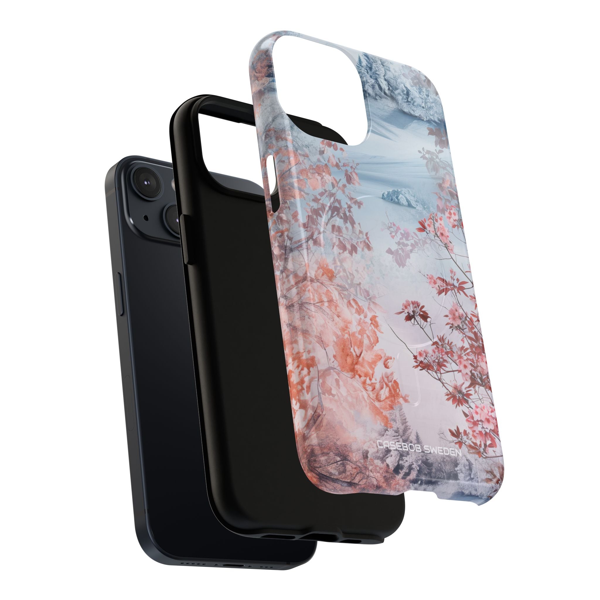 Floral Serenity Case - Tough + MagSafe® iPhone 14 Phone Case