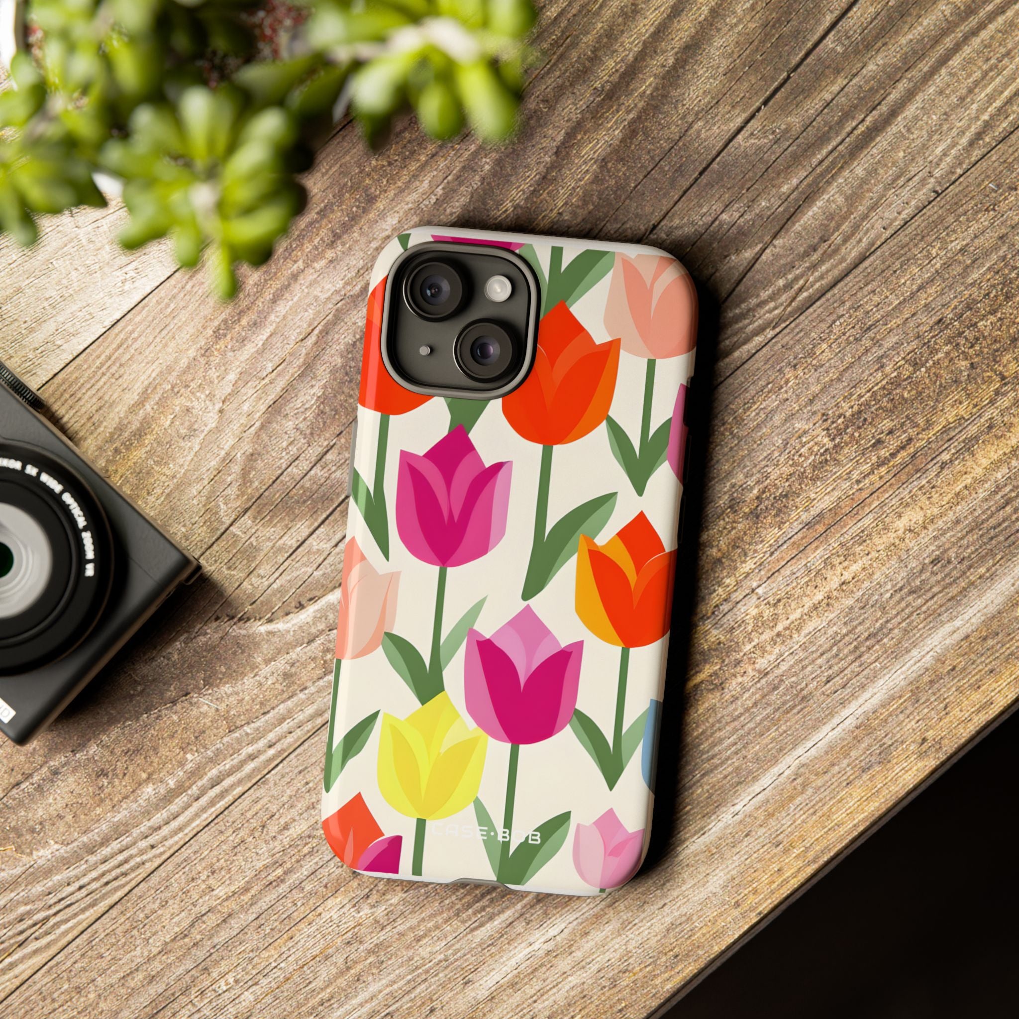 Tulip Harmony iPhone 15 Case - Tough