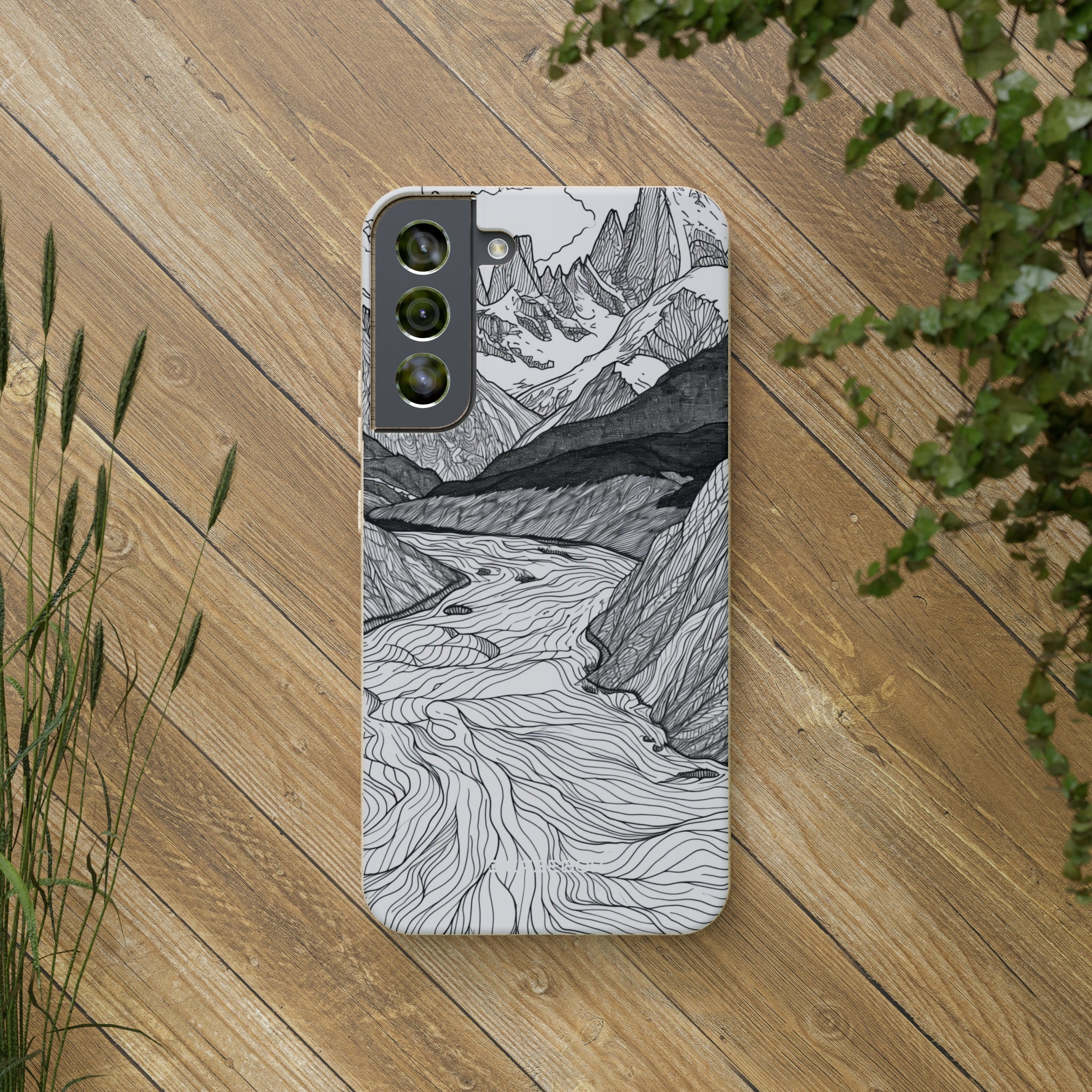 Mountain Tranquility | Biodegradable Phone Case