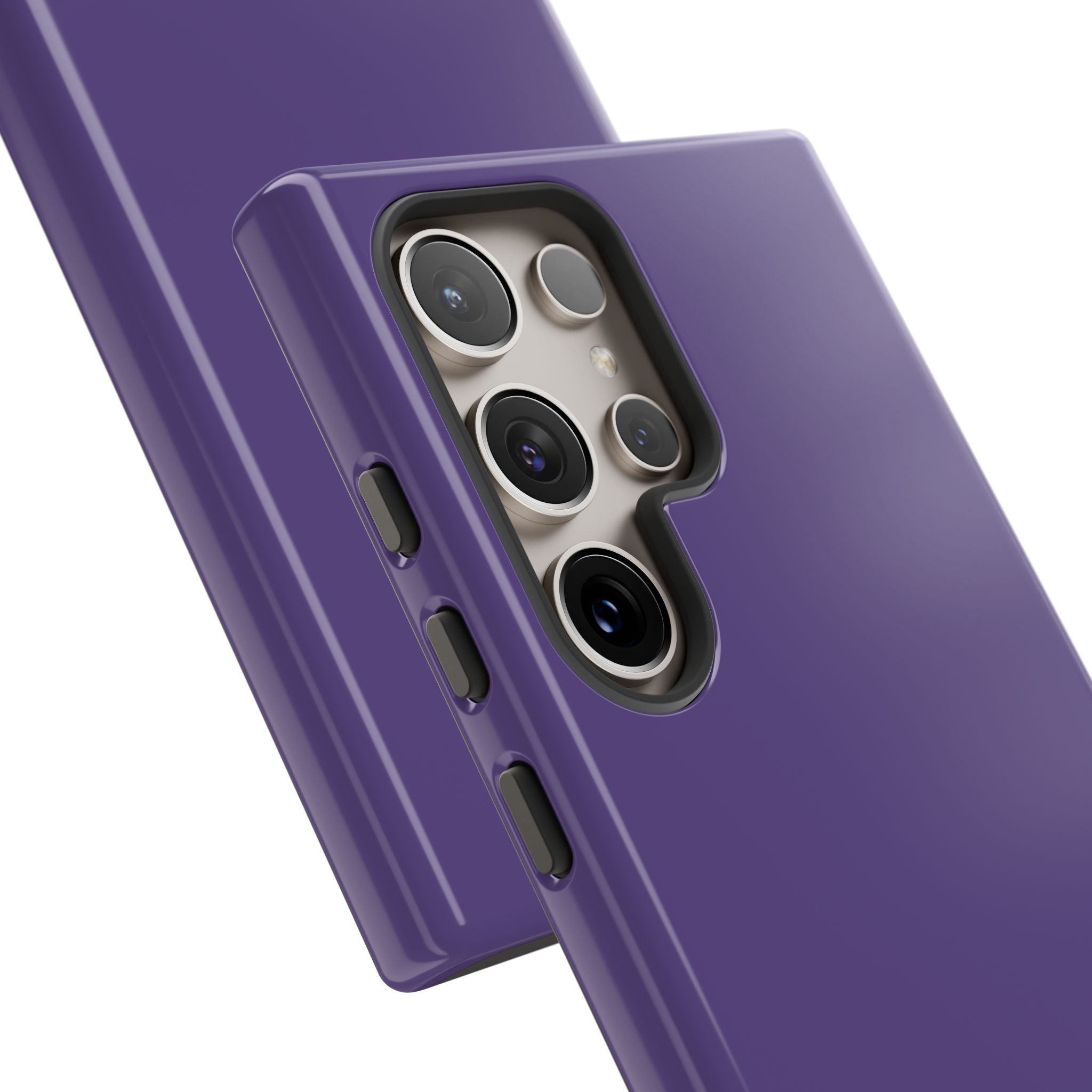 Vibrant Purple Minimalism - For Samsung S24