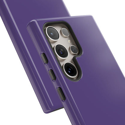 Vibrant Purple Minimalism - For Samsung S24