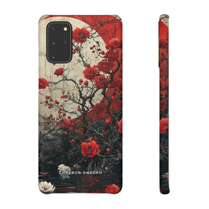 Zen Blossoms in Moonlight Samsung S20 - Slim Phone Case