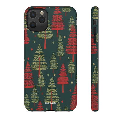 Trees Dance Playfully - iPhone Case