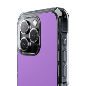 Lavender Floral | Phone Case for iPhone (Clear Impact Case - Magnetic)