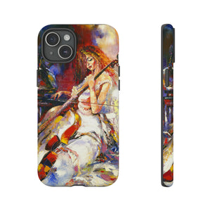 Girl Violoncello - Protective Phone Case