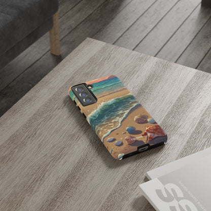 Seashells Kiss Shore - Samsung Case