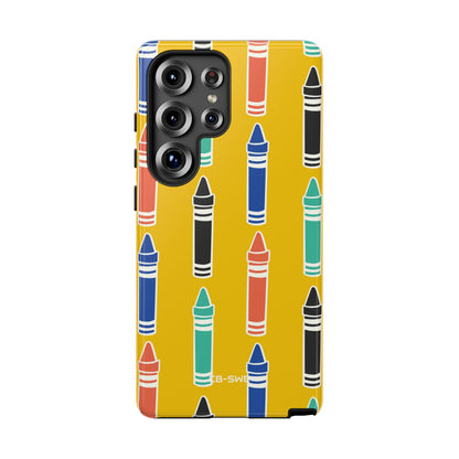 Crayons Dance Joyfully - Samsung Case