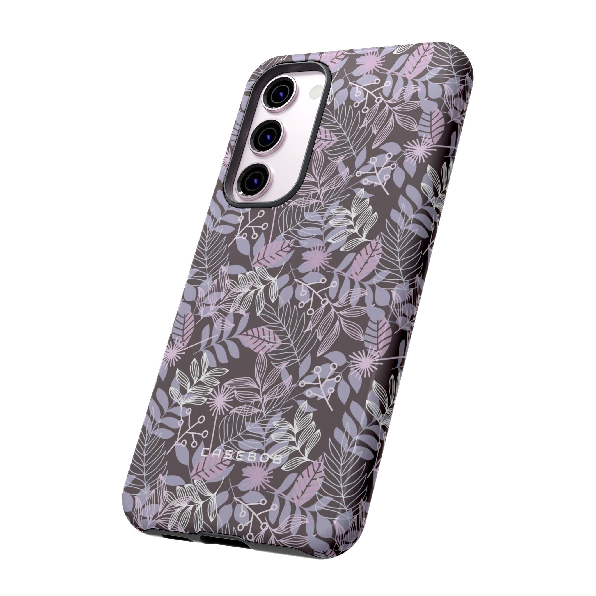 Dark Purple Leaf - Protective Phone Case