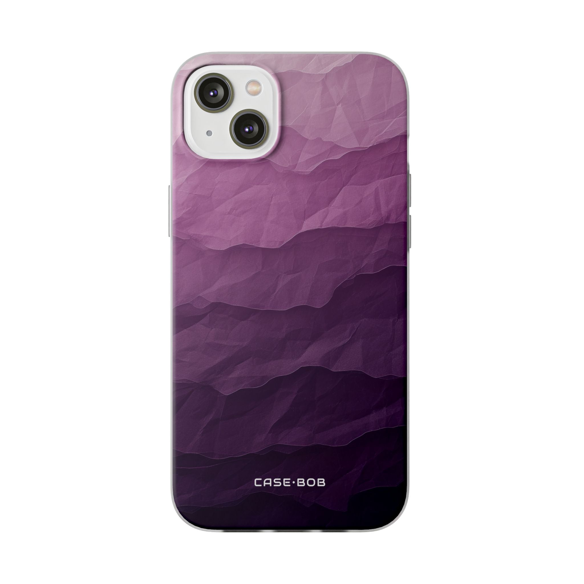 Purple Wave Layers iPhone 14 Plus Case - Soft