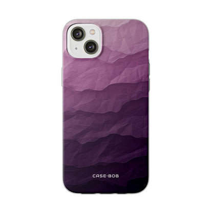Purple Wave Layers iPhone 14 Plus Case - Soft